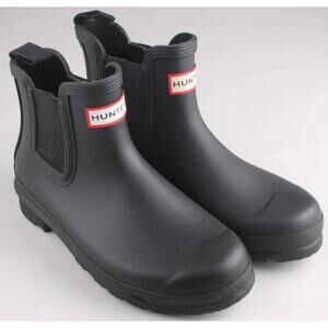 Size 8W - Hunter Boots W Original Chelsea Navy Blue Women’s 8M